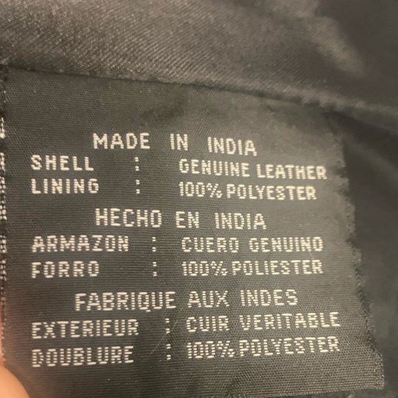 Colebrook & Co. Croc 🐊 Embossed Genuine Leather Jacket - Picture 9 of 11